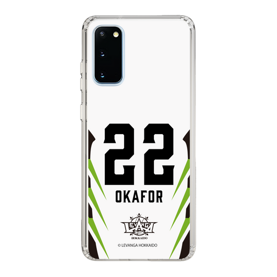 スリムプロテクションケース［ レバンガ北海道 - #22 OKAFOR - AWAY - 裏 ］
