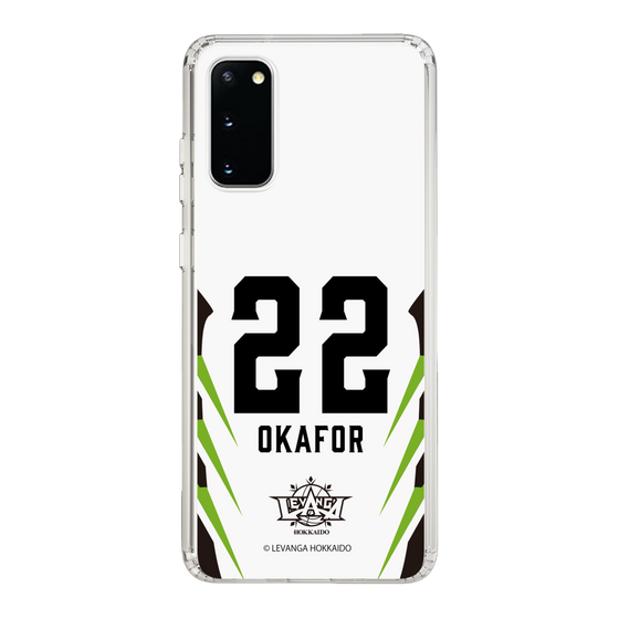 スリムプロテクションケース［ レバンガ北海道 - #22 OKAFOR - AWAY - 裏 ］