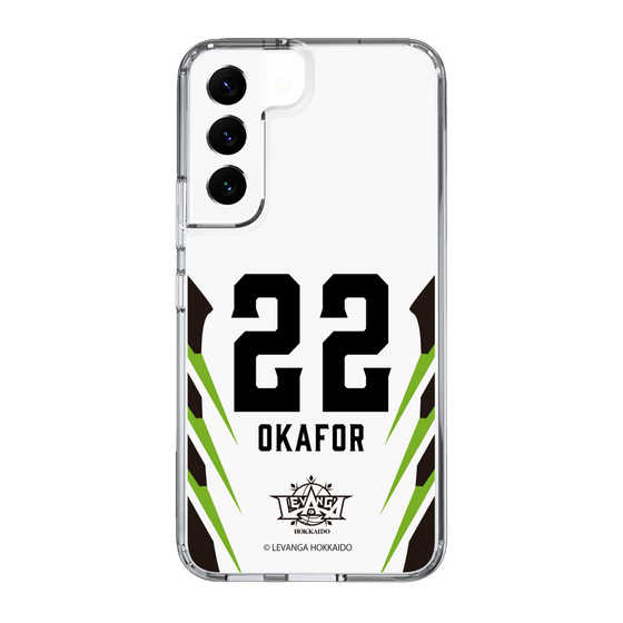 スリムプロテクションケース［ レバンガ北海道 - #22 OKAFOR - AWAY - 裏 ］