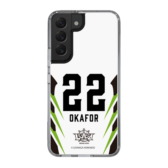 スリムプロテクションケース［ レバンガ北海道 - #22 OKAFOR - AWAY - 裏 ］