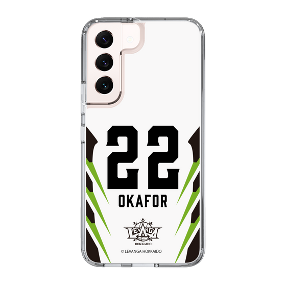 スリムプロテクションケース［ レバンガ北海道 - #22 OKAFOR - AWAY - 裏 ］