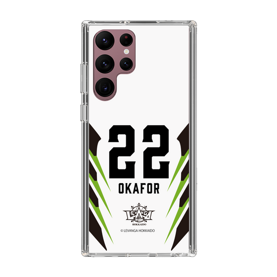 スリムプロテクションケース［ レバンガ北海道 - #22 OKAFOR - AWAY - 裏 ］