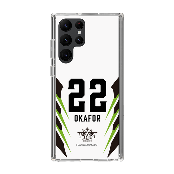 スリムプロテクションケース［ レバンガ北海道 - #22 OKAFOR - AWAY - 裏 ］