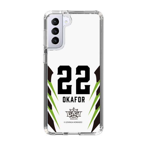 スリムプロテクションケース［ レバンガ北海道 - #22 OKAFOR - AWAY - 裏 ］