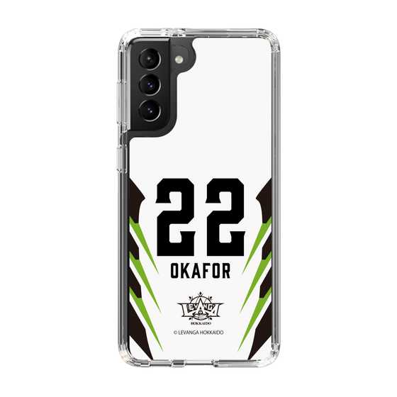 スリムプロテクションケース［ レバンガ北海道 - #22 OKAFOR - AWAY - 裏 ］