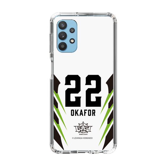 スリムプロテクションケース［ レバンガ北海道 - #22 OKAFOR - AWAY - 裏 ］