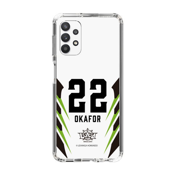 スリムプロテクションケース［ レバンガ北海道 - #22 OKAFOR - AWAY - 裏 ］