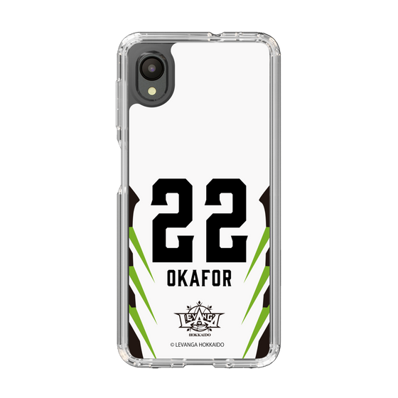 スリムプロテクションケース［ レバンガ北海道 - #22 OKAFOR - AWAY - 裏 ］