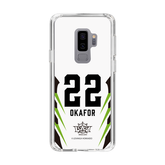 スリムプロテクションケース［ レバンガ北海道 - #22 OKAFOR - AWAY - 裏 ］