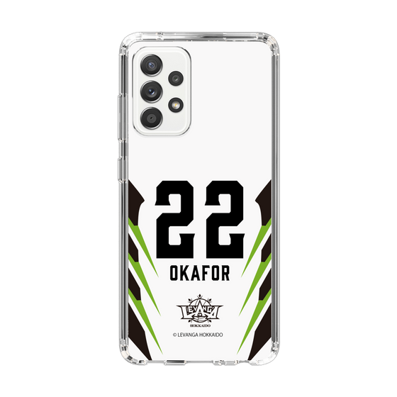スリムプロテクションケース［ レバンガ北海道 - #22 OKAFOR - AWAY - 裏 ］