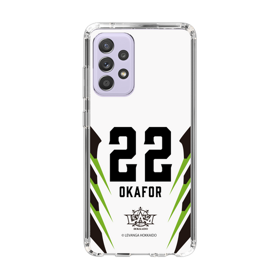 スリムプロテクションケース［ レバンガ北海道 - #22 OKAFOR - AWAY - 裏 ］