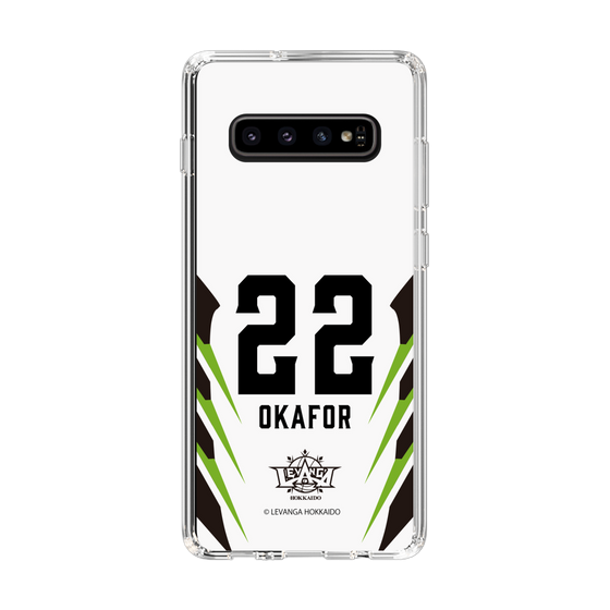 スリムプロテクションケース［ レバンガ北海道 - #22 OKAFOR - AWAY - 裏 ］