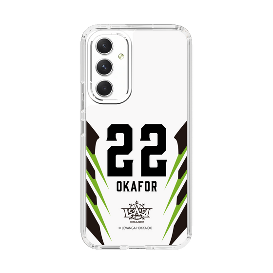 スリムプロテクションケース［ レバンガ北海道 - #22 OKAFOR - AWAY - 裏 ］