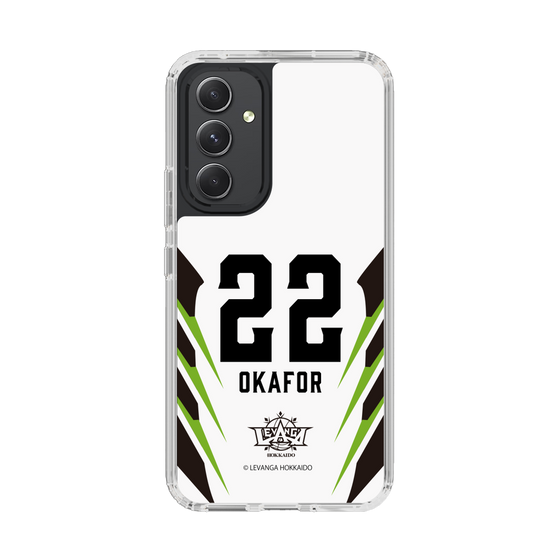 スリムプロテクションケース［ レバンガ北海道 - #22 OKAFOR - AWAY - 裏 ］