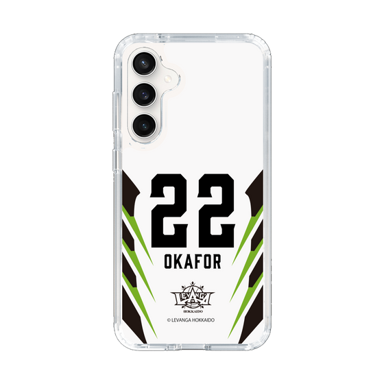 スリムプロテクションケース［ レバンガ北海道 - #22 OKAFOR - AWAY - 裏 ］