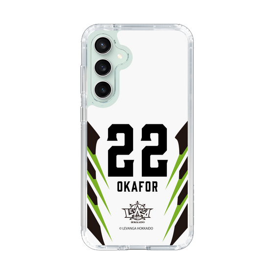 スリムプロテクションケース［ レバンガ北海道 - #22 OKAFOR - AWAY - 裏 ］