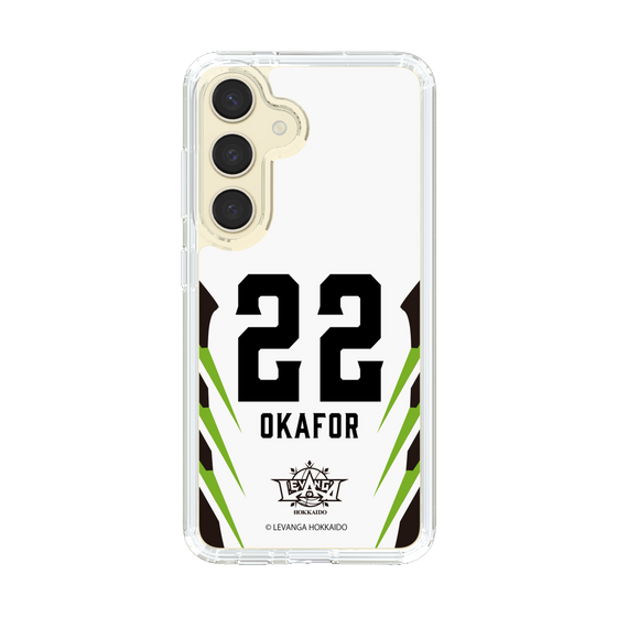 スリムプロテクションケース［ レバンガ北海道 - #22 OKAFOR - AWAY - 裏 ］