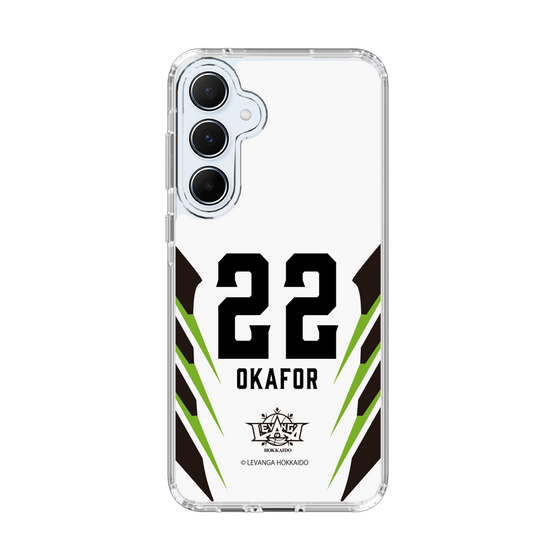スリムプロテクションケース［ レバンガ北海道 - #22 OKAFOR - AWAY - 裏 ］