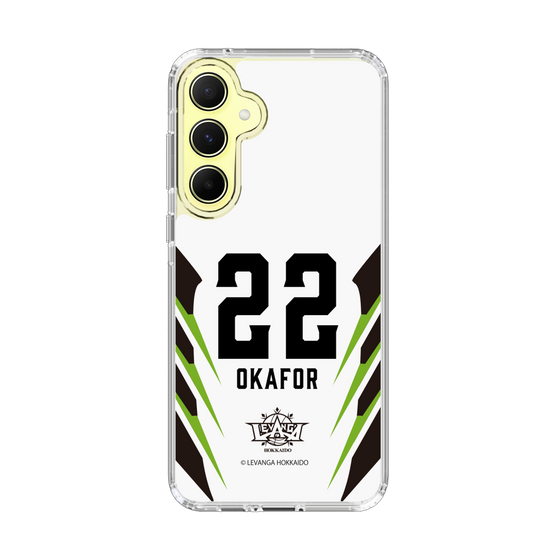 スリムプロテクションケース［ レバンガ北海道 - #22 OKAFOR - AWAY - 裏 ］