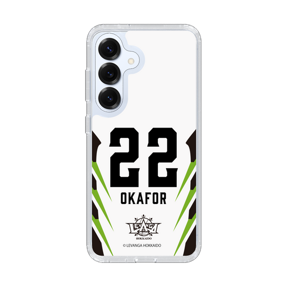 スリムプロテクションケース［ レバンガ北海道 - #22 OKAFOR - AWAY - 裏 ］