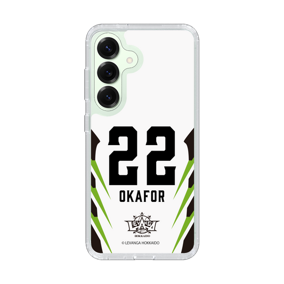 スリムプロテクションケース［ レバンガ北海道 - #22 OKAFOR - AWAY - 裏 ］
