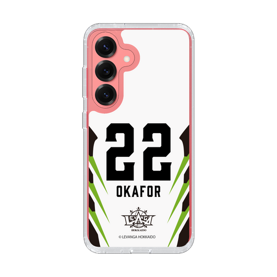 スリムプロテクションケース［ レバンガ北海道 - #22 OKAFOR - AWAY - 裏 ］