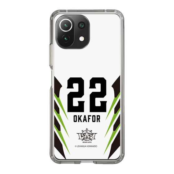 スリムプロテクションケース［ レバンガ北海道 - #22 OKAFOR - AWAY - 裏 ］