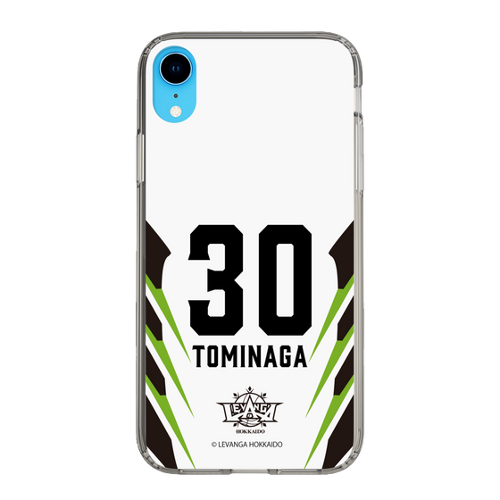 スリムプロテクションケース［ レバンガ北海道 - #30 TOMINAGA - AWAY - 裏 ］