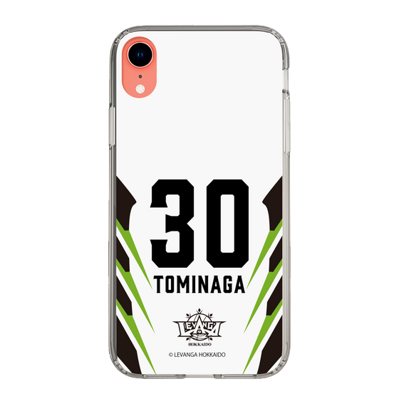 スリムプロテクションケース［ レバンガ北海道 - #30 TOMINAGA - AWAY - 裏 ］