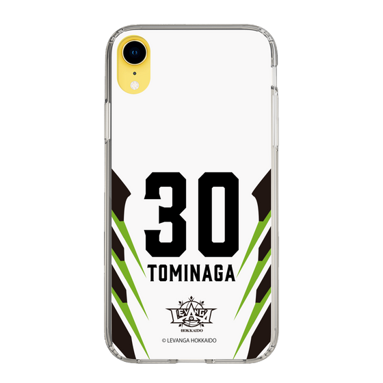 スリムプロテクションケース［ レバンガ北海道 - #30 TOMINAGA - AWAY - 裏 ］