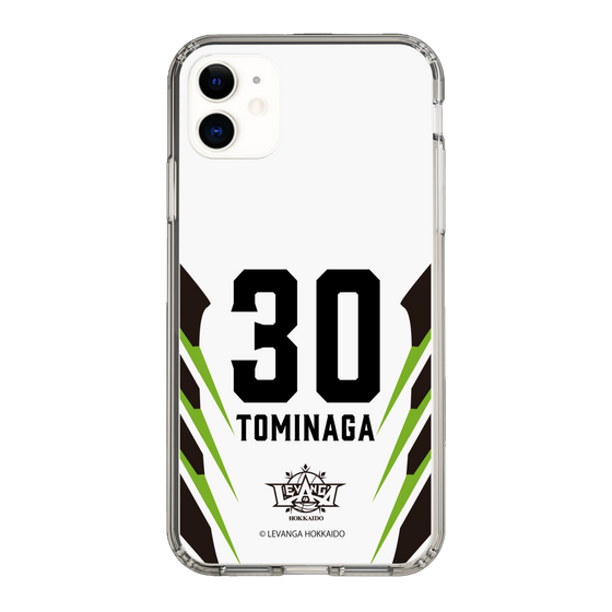スリムプロテクションケース［ レバンガ北海道 - #30 TOMINAGA - AWAY - 裏 ］
