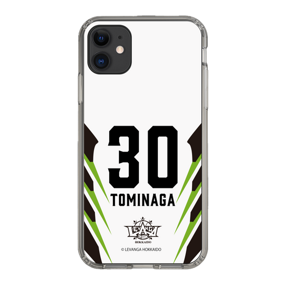 スリムプロテクションケース［ レバンガ北海道 - #30 TOMINAGA - AWAY - 裏 ］