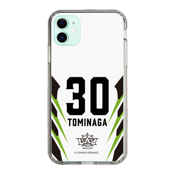 スリムプロテクションケース［ レバンガ北海道 - #30 TOMINAGA - AWAY - 裏 ］