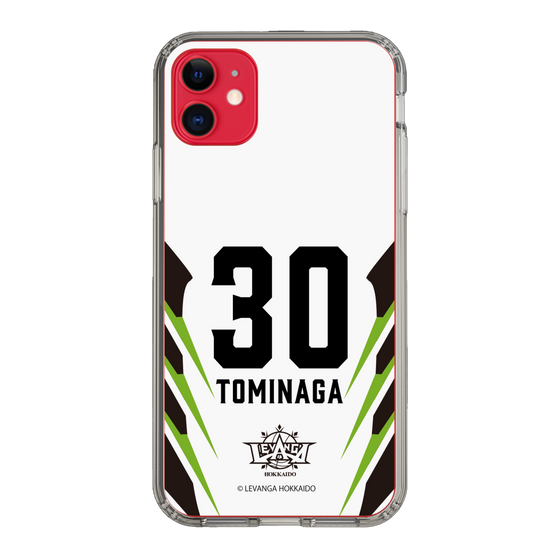 スリムプロテクションケース［ レバンガ北海道 - #30 TOMINAGA - AWAY - 裏 ］