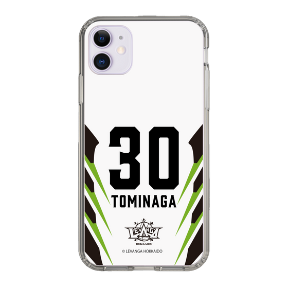 スリムプロテクションケース［ レバンガ北海道 - #30 TOMINAGA - AWAY - 裏 ］