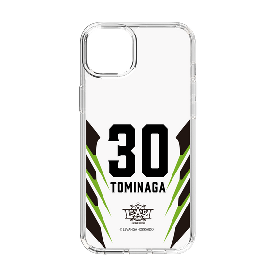 スリムプロテクションケース［ レバンガ北海道 - #30 TOMINAGA - AWAY - 裏 ］