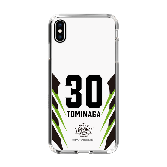 スリムプロテクションケース［ レバンガ北海道 - #30 TOMINAGA - AWAY - 裏 ］
