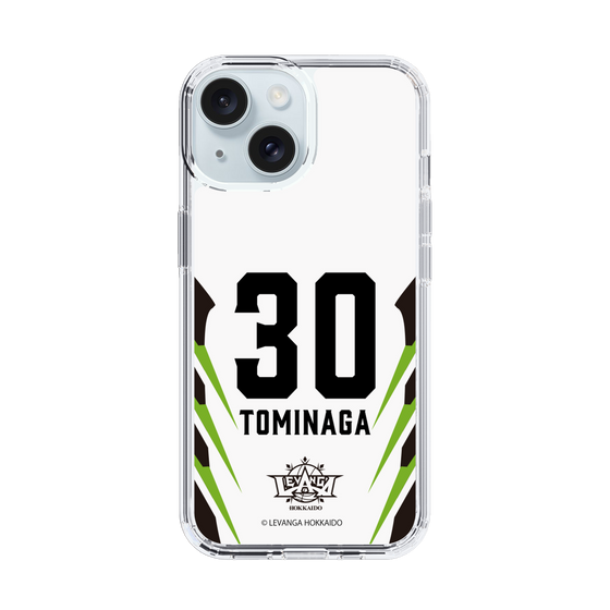 スリムプロテクションケース［ レバンガ北海道 - #30 TOMINAGA - AWAY - 裏 ］