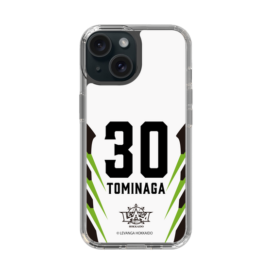 スリムプロテクションケース［ レバンガ北海道 - #30 TOMINAGA - AWAY - 裏 ］