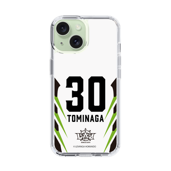 スリムプロテクションケース［ レバンガ北海道 - #30 TOMINAGA - AWAY - 裏 ］
