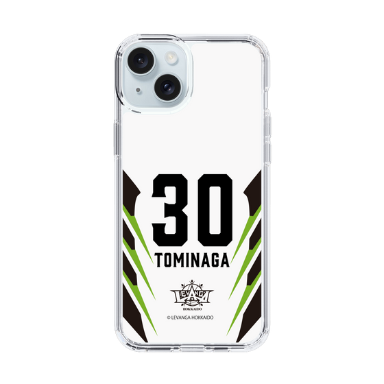 スリムプロテクションケース［ レバンガ北海道 - #30 TOMINAGA - AWAY - 裏 ］