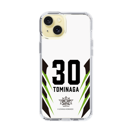 スリムプロテクションケース［ レバンガ北海道 - #30 TOMINAGA - AWAY - 裏 ］