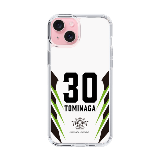スリムプロテクションケース［ レバンガ北海道 - #30 TOMINAGA - AWAY - 裏 ］
