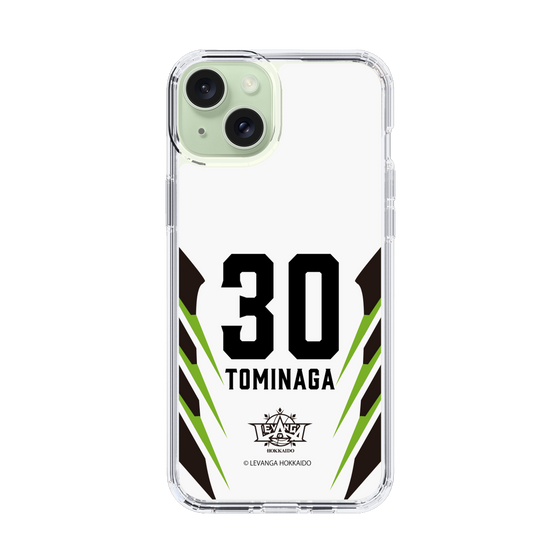 スリムプロテクションケース［ レバンガ北海道 - #30 TOMINAGA - AWAY - 裏 ］