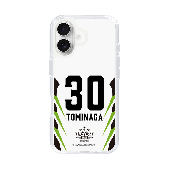 スリムプロテクションケース［ レバンガ北海道 - #30 TOMINAGA - AWAY - 裏 ］