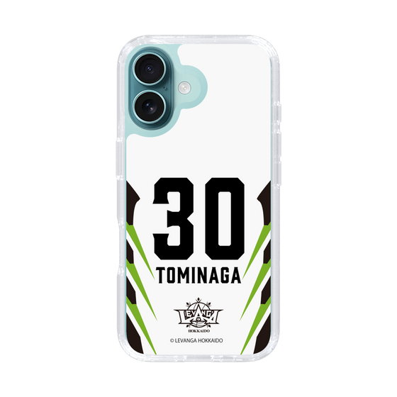 スリムプロテクションケース［ レバンガ北海道 - #30 TOMINAGA - AWAY - 裏 ］