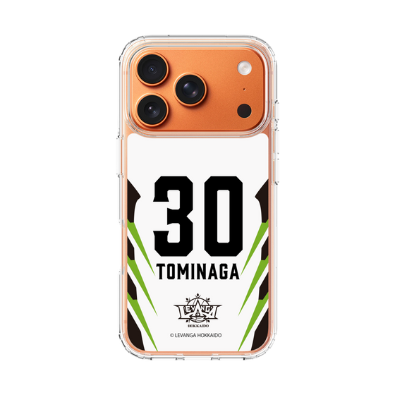 スリムプロテクションケース［ レバンガ北海道 - #30 TOMINAGA - AWAY - 裏 ］