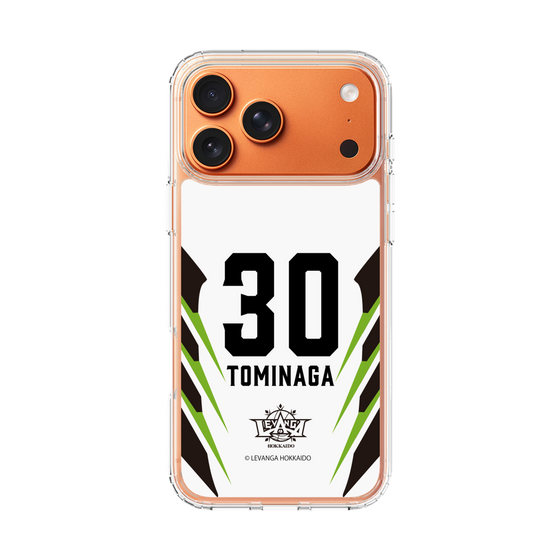スリムプロテクションケース［ レバンガ北海道 - #30 TOMINAGA - AWAY - 裏 ］