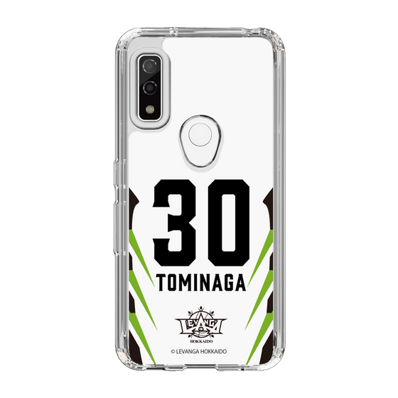 スリムプロテクションケース［ レバンガ北海道 - #30 TOMINAGA - AWAY - 裏 ］