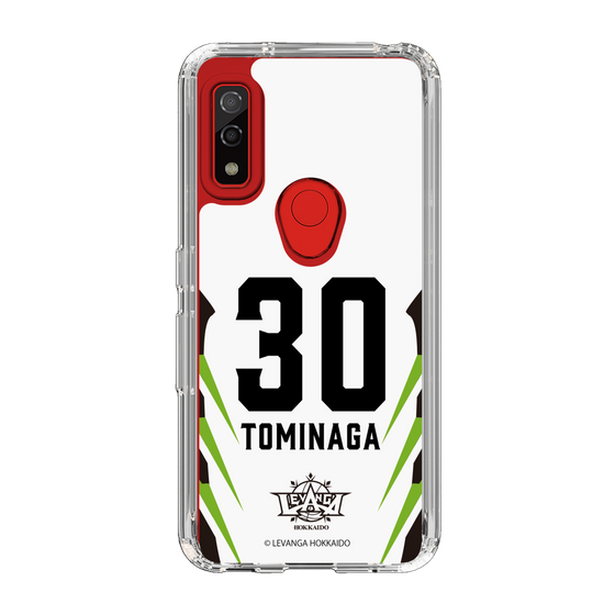 スリムプロテクションケース［ レバンガ北海道 - #30 TOMINAGA - AWAY - 裏 ］